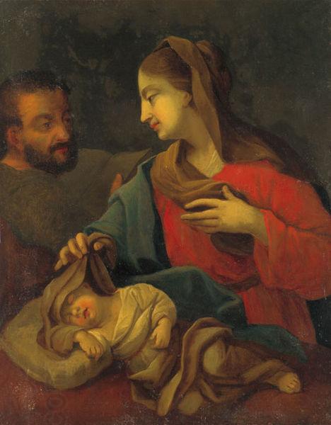 Josephus Laurentius Dyckmans Holy Family with sleeping Jesus China oil painting art